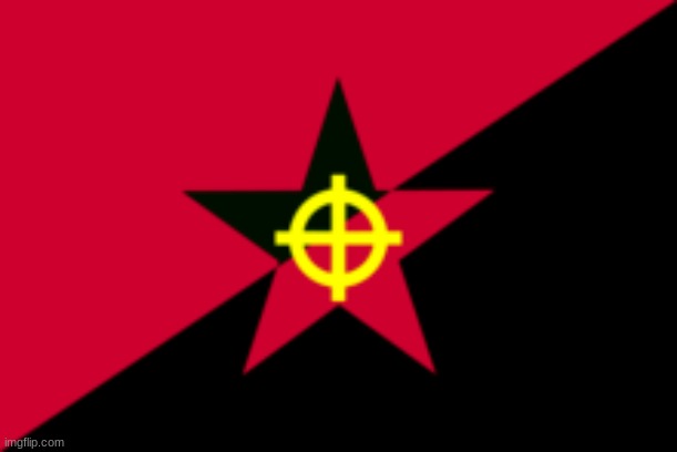 let me piss of the left and the right anarcho fascism | image tagged in contradiction | made w/ Imgflip meme maker
