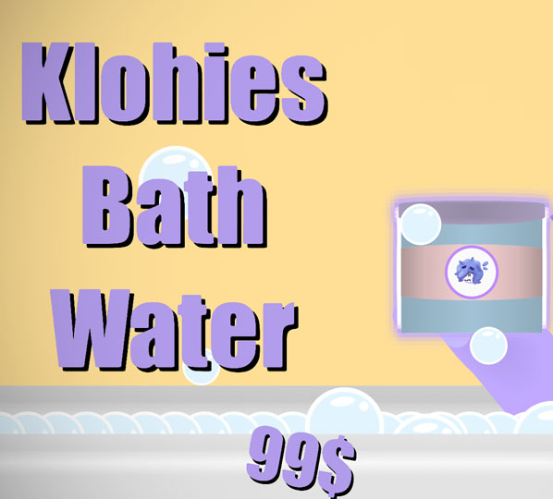 Khloe's bath water Blank Meme Template