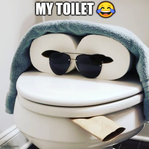 ????? | MY TOILET 😂 | image tagged in funny,memes | made w/ Imgflip meme maker