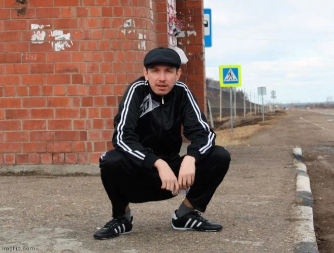 Slavic squat | image tagged in slavic squat | made w/ Imgflip meme maker