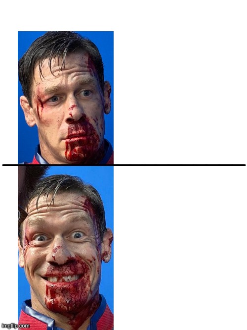 John cena good or bad | ___________________ | image tagged in blank white template | made w/ Imgflip meme maker