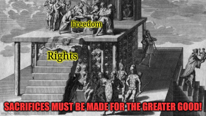 Do not question the Gov't | Freedom; Rights; SACRIFICES MUST BE MADE FOR THE GREATER GOOD! | image tagged in covid-19,explained,stop questioning the science,just do whatever youre told | made w/ Imgflip meme maker