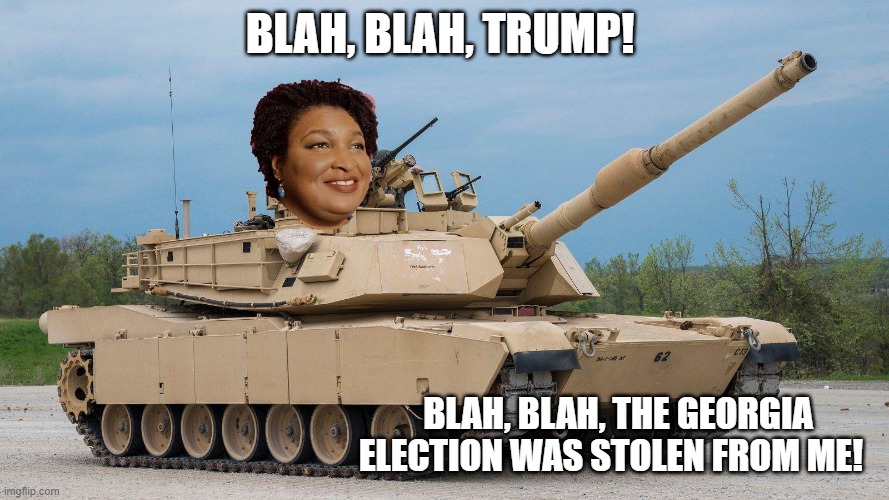 BLAH, BLAH, TRUMP! BLAH, BLAH, THE GEORGIA ELECTION WAS STOLEN FROM ME! | made w/ Imgflip meme maker