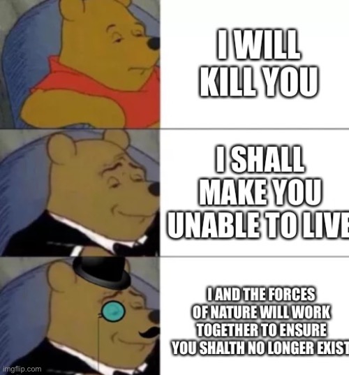 Guide for murderers | image tagged in tuxedo winnie the pooh | made w/ Imgflip meme maker
