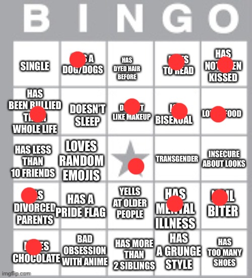 Cuz why not | image tagged in lgbt bingo lol | made w/ Imgflip meme maker