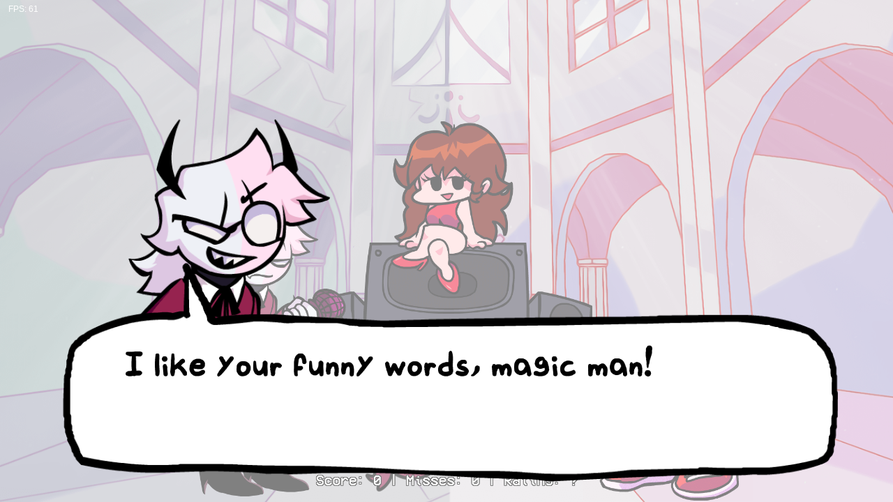 High Quality I like your funny words magic man! Blank Meme Template