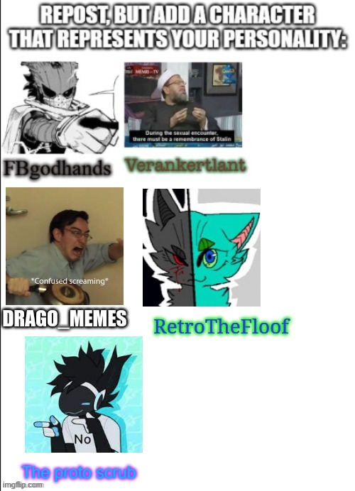 The proto scrub | made w/ Imgflip meme maker