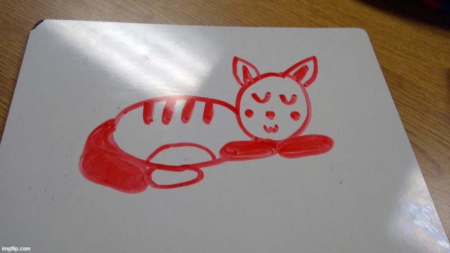I drew this in class bc i was board (im bad at drawing TVT) | made w/ Imgflip meme maker