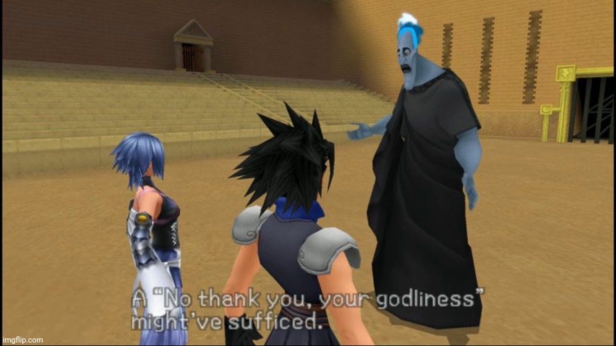 https://imgflip.com/memetemplate/351273939/A-no-thank-you-your-godliness-mightve-sufficed-Hades | image tagged in a no thank you your godliness might've sufficed hades | made w/ Imgflip meme maker