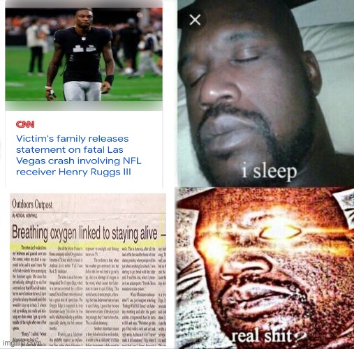 Oxygen | image tagged in memes,sleeping shaq | made w/ Imgflip meme maker