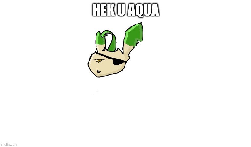 HEK U AQUA | made w/ Imgflip meme maker