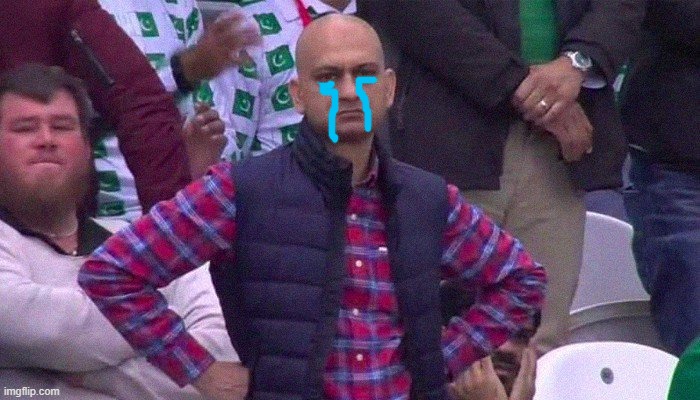 Angry Pakistani Fan | image tagged in angry pakistani fan | made w/ Imgflip meme maker
