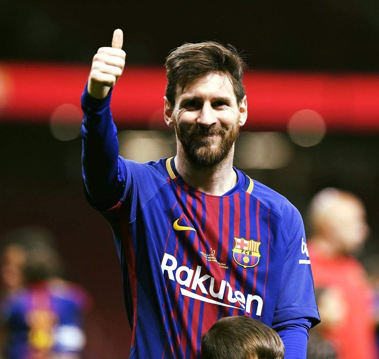 messi thumbs up Blank Meme Template