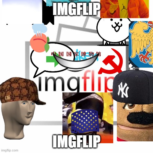 Proud to be Imgflip | IMGFLIP; IMGFLIP | image tagged in barney will eat all of your delectable biscuits | made w/ Imgflip meme maker