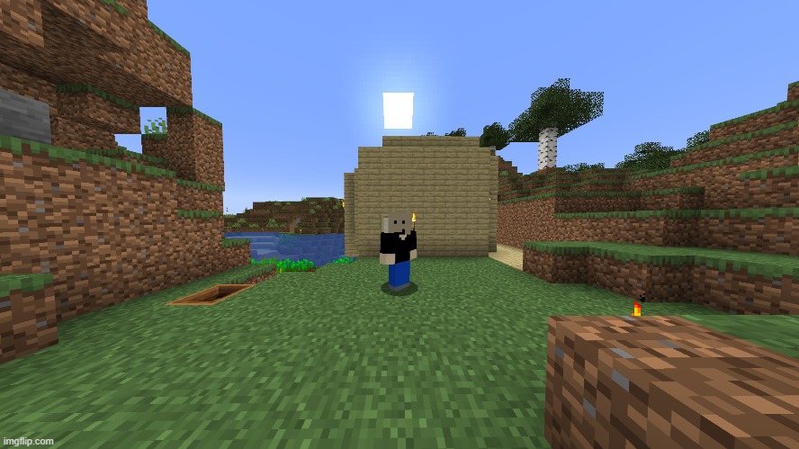 when you do the the | made w/ Imgflip meme maker