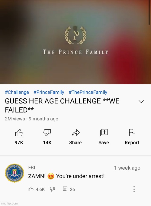 SHE’S 12?  ZAMN | image tagged in funny | made w/ Imgflip meme maker