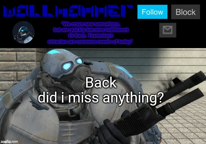 Back
did i miss anything? | image tagged in wallhammer | made w/ Imgflip meme maker