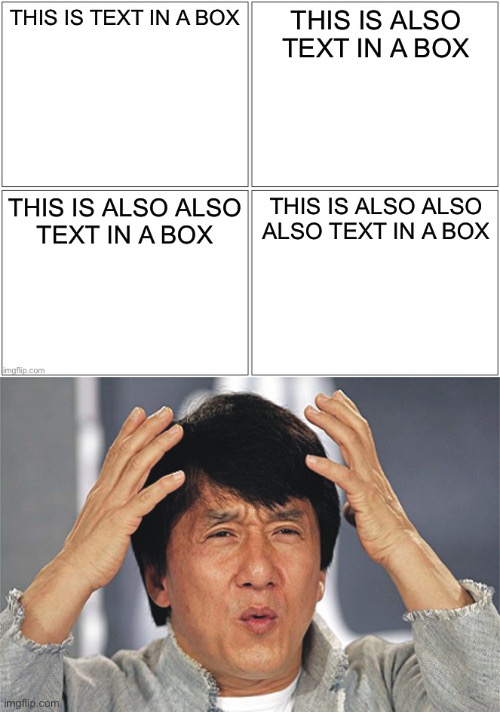 Why? | image tagged in jackie chan confused,why | made w/ Imgflip meme maker