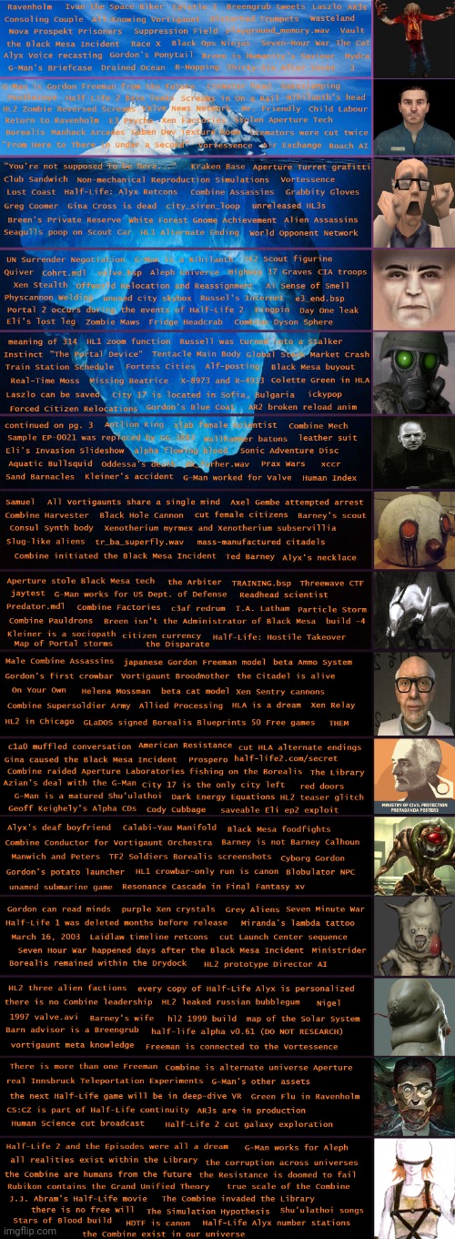 Nice half-life lore | made w/ Imgflip meme maker