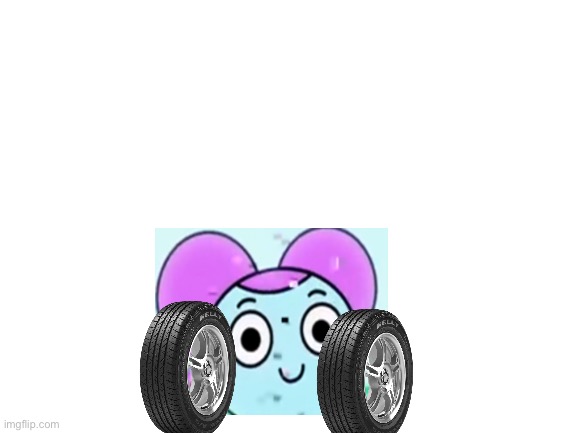 pibby turns into a convertible | image tagged in blank white template,convertible,comics/cartoons,adult swim,tires | made w/ Imgflip meme maker