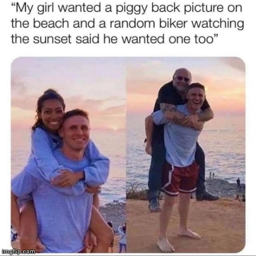 Wholesome | image tagged in random biker,wholesome 100,wholesome | made w/ Imgflip meme maker
