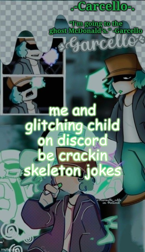 sans moment | me and glitching child on discord be crackin skeleton jokes | made w/ Imgflip meme maker