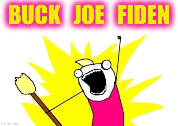 Buck Joe Fiden | BUCK   JOE   FIDEN | image tagged in memes,x all the y | made w/ Imgflip meme maker