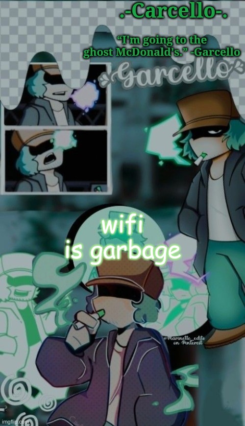 *insert i think it was ali a scream* | wifi is garbage | made w/ Imgflip meme maker