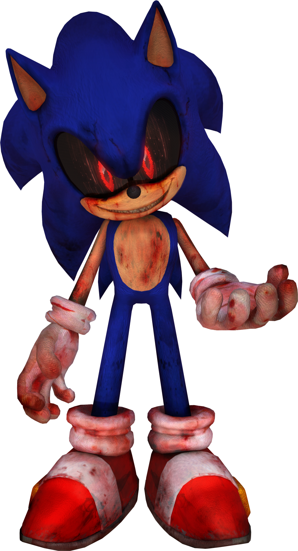 High Quality Sonic.EXE Blank Meme Template