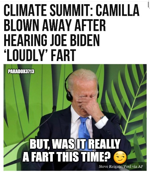 If farting cows are bad for climate change, imagine the damage Joe Biden would do? |  PARADOX3713; BUT, WAS IT REALLY A FART THIS TIME? 😏 | image tagged in memes,funny,joe biden,climate change,old fart,politics | made w/ Imgflip meme maker