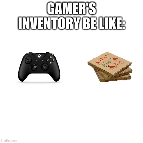 Gamer's Inventory | GAMER'S INVENTORY BE LIKE: | image tagged in you suck,bad luck brian,jackie chan wtf,wtf | made w/ Imgflip meme maker