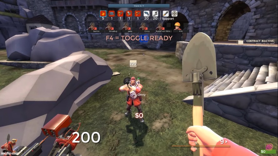 playing mvm with cinna :D | made w/ Imgflip meme maker