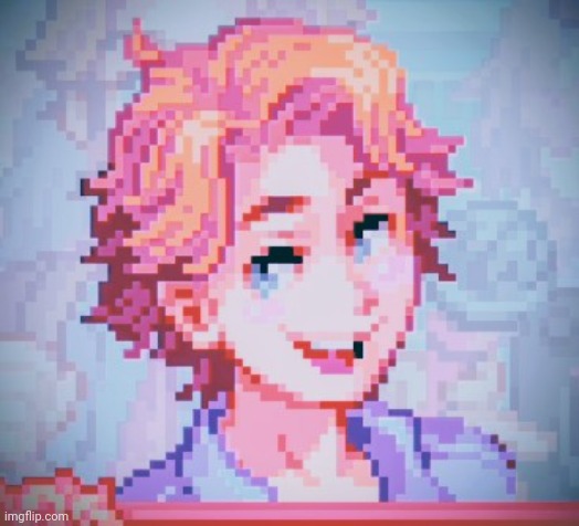 Made an edit of Funny Pixel Man because bored | made w/ Imgflip meme maker