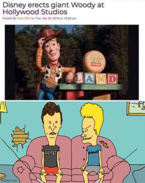 image tagged in bevis and butthead | made w/ Imgflip meme maker