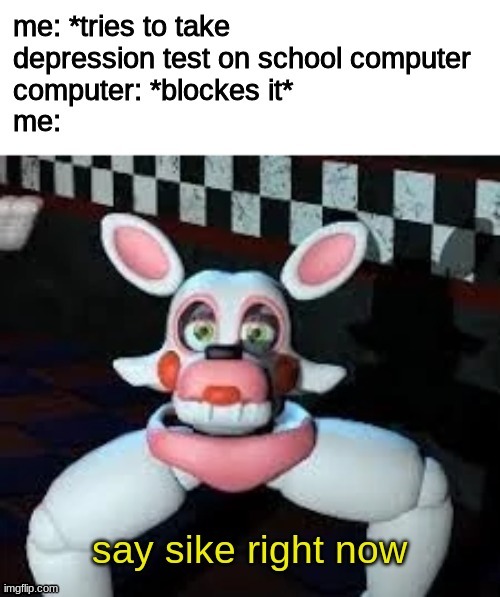 bruh | image tagged in fnaf,depression | made w/ Imgflip meme maker