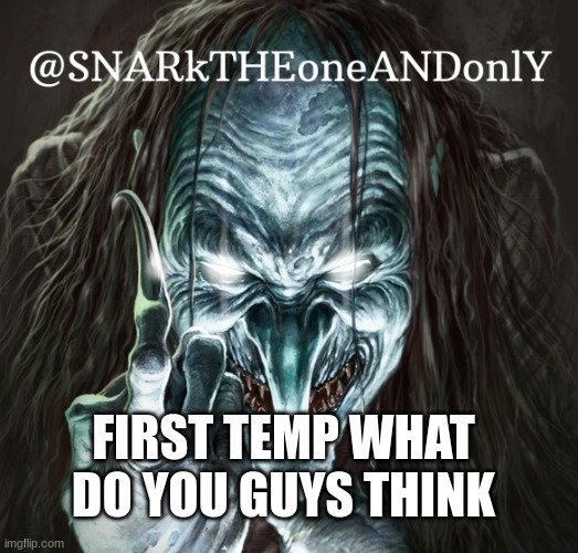 honest opinion | FIRST TEMP WHAT DO YOU GUYS THINK | image tagged in opinion,new template,honesty | made w/ Imgflip meme maker