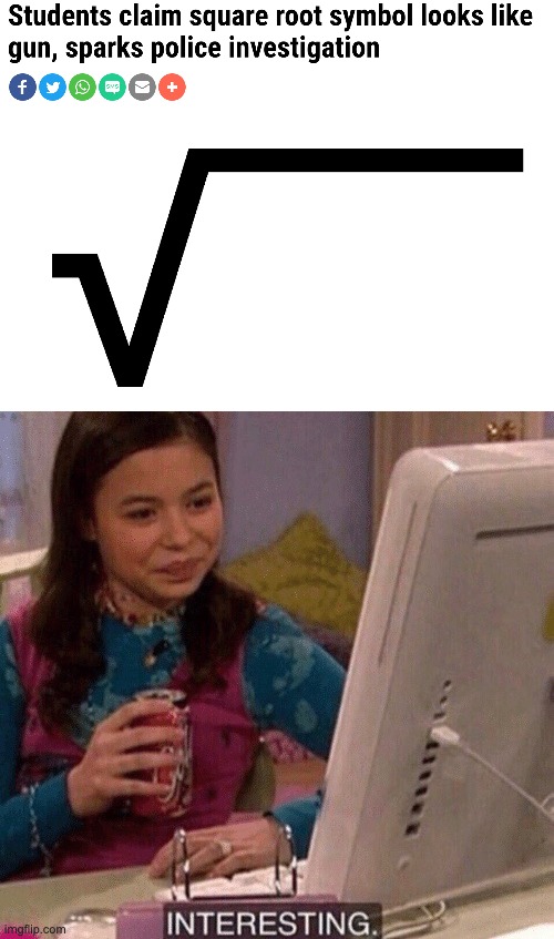 Hmmmm... | image tagged in icarly interesting,memes | made w/ Imgflip meme maker