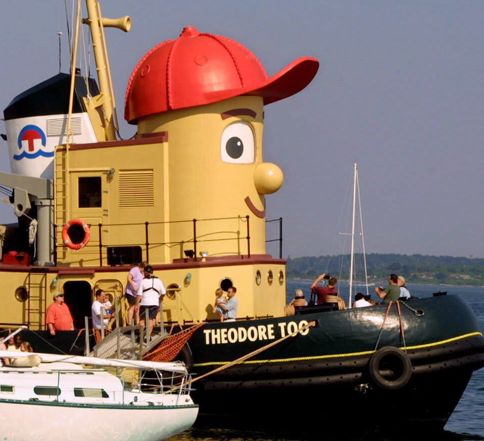 High Quality Theodore too tugboat stare Blank Meme Template