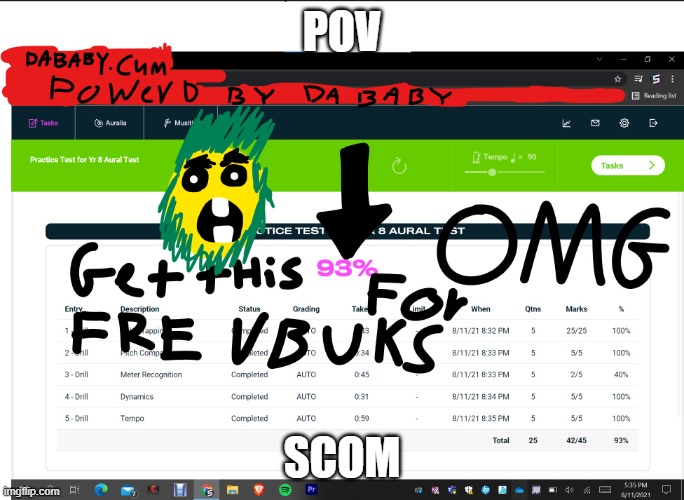 scom | POV; SCOM | image tagged in powerd by dababy | made w/ Imgflip meme maker