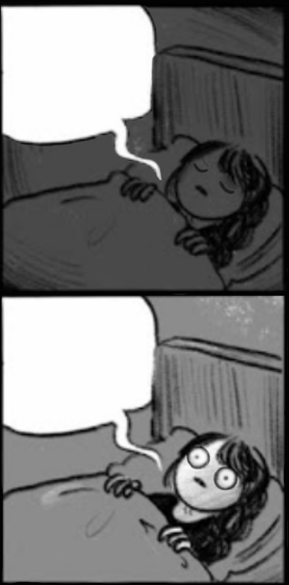 High Quality think before sleep and wake up unable to remember Blank Meme Template