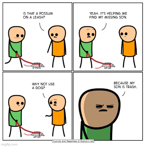 Damnnnn | image tagged in comics,cyanide and happiness | made w/ Imgflip meme maker