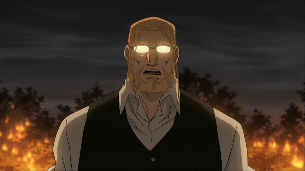 High Quality Fullmetal Alchemist: Brotherhood Hohenheim Blank Meme Template