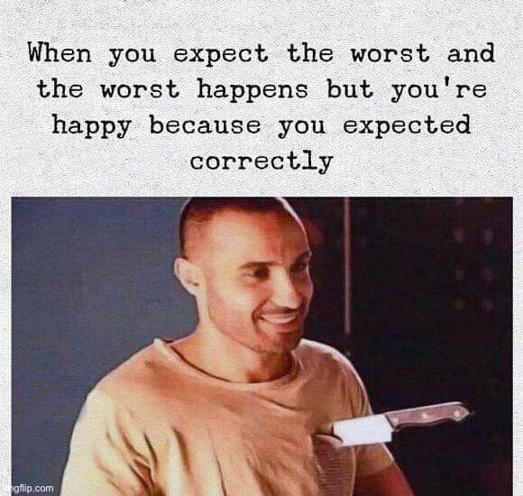 I’m happy now :) | image tagged in memes,funny,lmao,oop,stabbed,happy | made w/ Imgflip meme maker