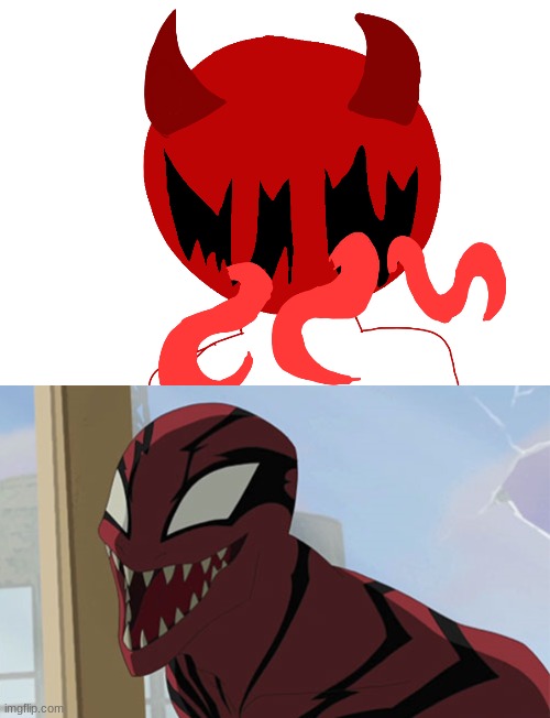 image tagged in happy carnage | made w/ Imgflip meme maker