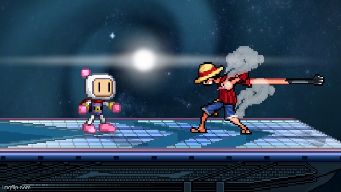 got a new mod for ssf2...luffy over yoshi | made w/ Imgflip meme maker