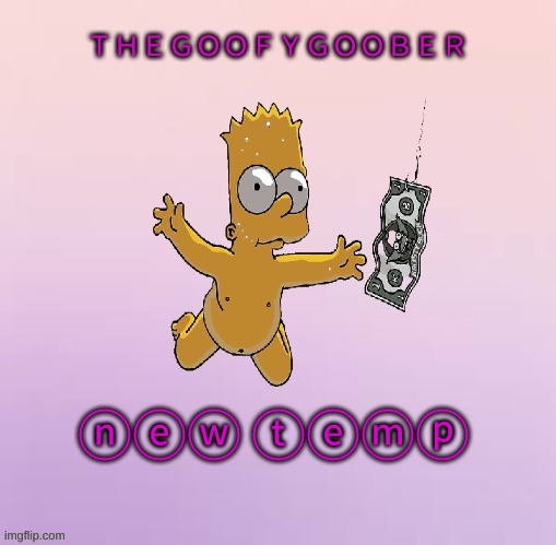 TheGoofy_Goober's announcement template | ⓝⓔⓦ ⓣⓔⓜⓟ | image tagged in thegoofy_goober's announcement template | made w/ Imgflip meme maker
