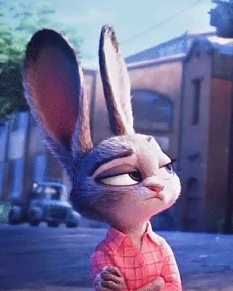 High Quality Sarcastic Judy Hopps Blank Meme Template