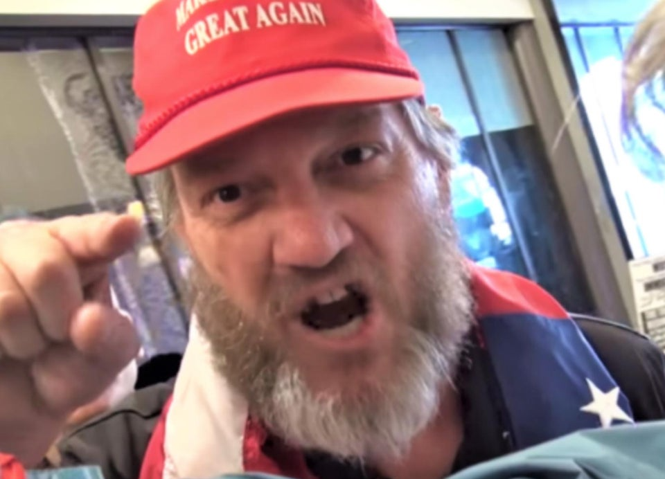 High Quality Angry Trumper MAGA White Supremacist Blank Meme Template