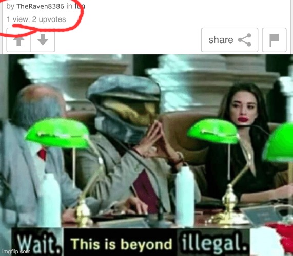 Image Title | image tagged in wait this is beyond illegal | made w/ Imgflip meme maker