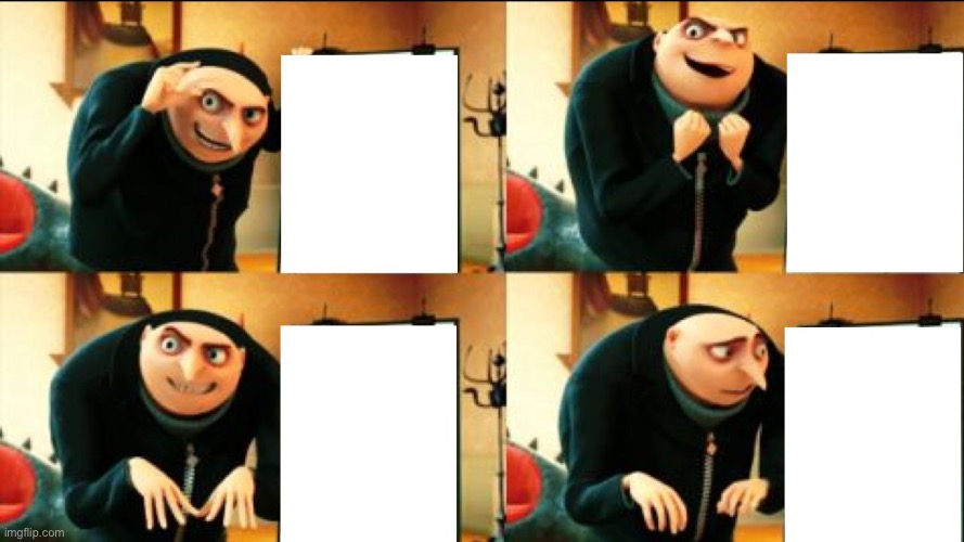 Gru Diabolical Plan Fail | image tagged in gru diabolical plan fail | made w/ Imgflip meme maker